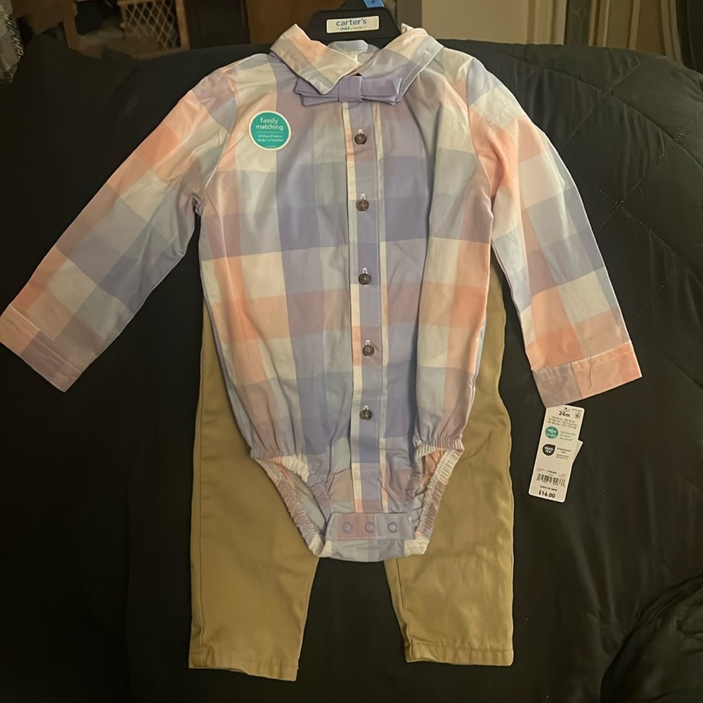 Carters NEW 24 months outfit for boys.